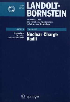 Nuclear Charge Radii de G. Fricke