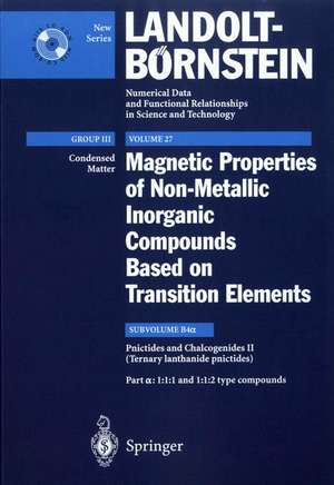 Part a: 1:1:1 and 1:1:2 type compounds de W. Suski