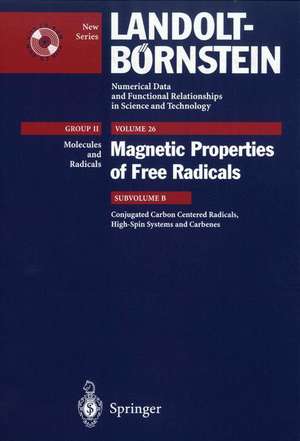 Conjugated Carbon Centered Radicals, High-Spin Systems and Carbenes de W. Adam