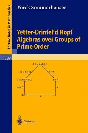 Yetter-Drinfel'd Hopf Algebras over Groups of Prime Order de Yorck Sommerhäuser