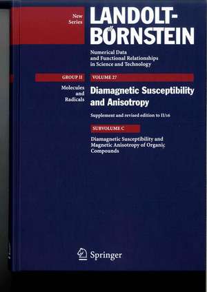 Diamagnetic Susceptibility and Anisotropy of Organic Compounds de Mahendra Kumar