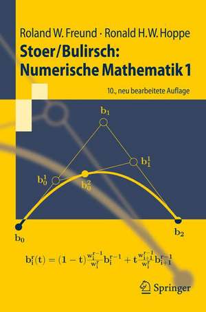 Stoer/Bulirsch: Numerische Mathematik 1 de Roland W. Freund