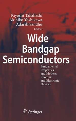 Wide Bandgap Semiconductors: Fundamental Properties and Modern Photonic and Electronic Devices de Kiyoshi Takahashi