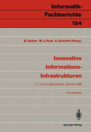 Innovative Informations-Infrastrukturen: Ergebnisse einer Kooperation der Universität des Saarlandes und der Siemens AG de Bernhard Gollan