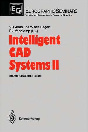 Intelligent CAD Systems II: Implementational Issues de Varol Akman