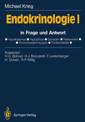 Endokrinologie I: in Frage und Antwort de H.G. Bohnet