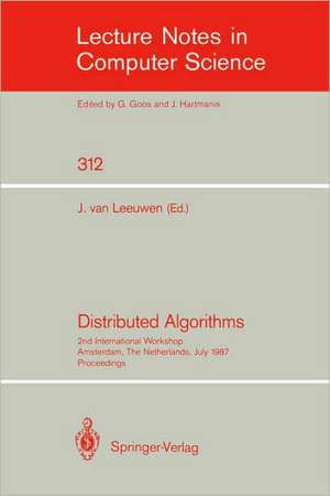 Distributed Algorithms: 4th International Workshop, Bari, Italy, September 24-26, 1990. Proceedings. de Jan van Leeuwen