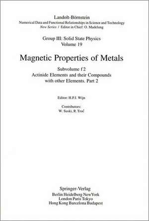 Actinide Elements and their Compounds with other Elements. de W. Suski