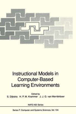 Instructional Models in Computer-Based Learning Environments de Sanne Dijkstra