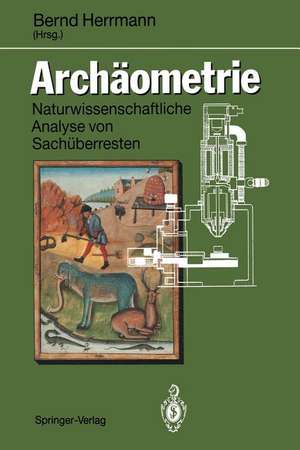 Archäometrie: Naturwissenschaftliche Analyse von Sachüberresten de Bernd Herrmann