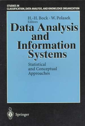 Data Analysis and Information Systems: Statistical and Conceptual Approaches Proceedings of the 19th Annual Conference of the Gesellschaft für Klassifikation e.V. University of Basel, March 8–10, 1995 de Hans-Hermann Bock