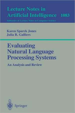 Evaluating Natural Language Processing Systems: An Analysis and Review de Karen Sparck Jones