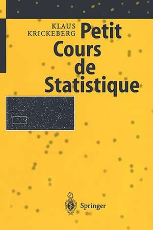 Petit Cours de Statistique de Klaus Krickeberg