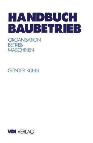 Handbuch Baubetrieb