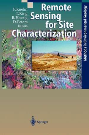 Remote Sensing for Site Characterization