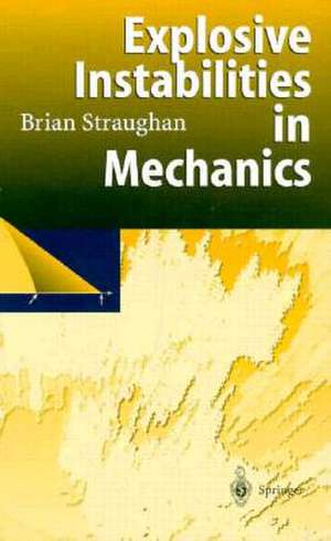 Explosive Instabilities in Mechanics de Brian Straughan