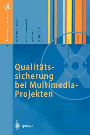 Qualitätssicherung bei Multimedia- Projekten de Oliver Merx