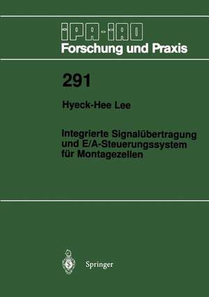 Integrierte Signalübertragung und E/A-Steuerungssystem für Montagezellen de Hyeck-Hee Lee