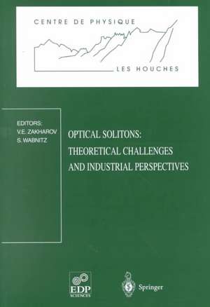 Optical Solitons: Theoretical Challenges and Industrial Perspectives: Les Houches Workshop, September 28 – October 2, 1998 de Vladimir E. Zakharov