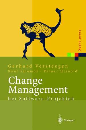 Change Management bei Software Projekten de Gerhard Versteegen