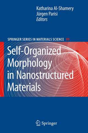 Self-Organized Morphology in Nanostructured Materials de Katharina Al-Shamery