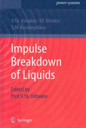 Impulse Breakdown of Liquids de Vasily Y. Ushakov