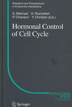 Hormonal Control of Cell Cycle de Shlomo Melmed