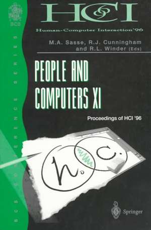 People and Computers XI: Proceedings of HCI’96 de Angela Sasse