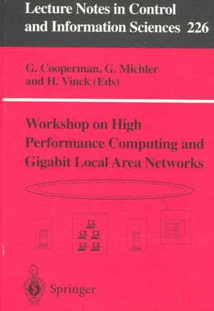 Workshop on High Performance Computing and Gigabit Local Area Networks de G. Cooperman