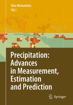 Precipitation: Advances in Measurement, Estimation and Prediction de Silas C. Michaelides