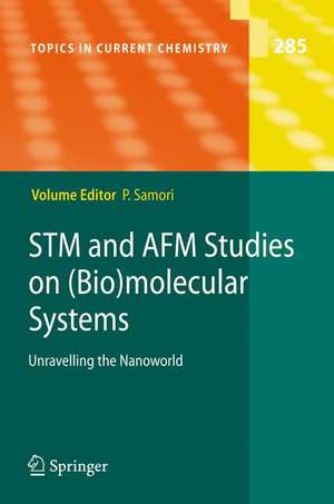 STM and AFM Studies on (Bio)molecular Systems: Unravelling the Nanoworld de Paolo Samori