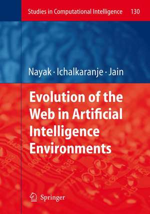 Evolution of the Web in Artificial Intelligence Environments de Richi Nayak