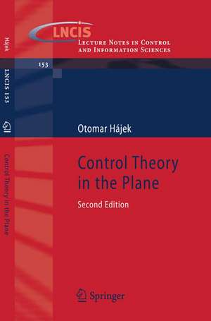 Control Theory in the Plane de Otomar Hájek