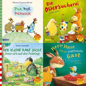 Maxi-Pixi-Serie Nr. 69: 4er Bundle: Frühlingszeit bei Maxi Pixi de Günther Jakobs