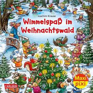 Wimmelspaß im Weihnachtswald de Joachim Krause