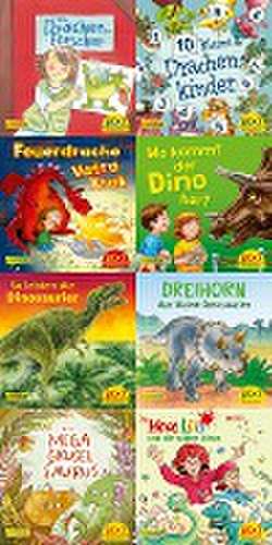 Pixi-Box 279: Dinos und Drachen bei Pixi (8x8 Exemplare)