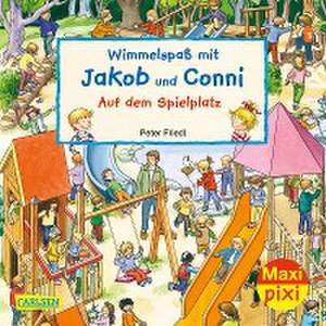 Maxi Pixi 320: VE 5 Wimmelspaß mit Jakob und Conni: Auf dem Spielplatz (5 Exemplare) de Julia Hofmann