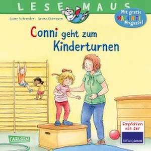 LESEMAUS 114: Conni geht zum Kinderturnen de Liane Schneider