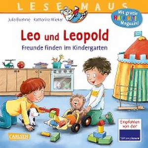 LESEMAUS 194: Leo und Leopold - Freunde finden im Kindergarten de Julia Boehme