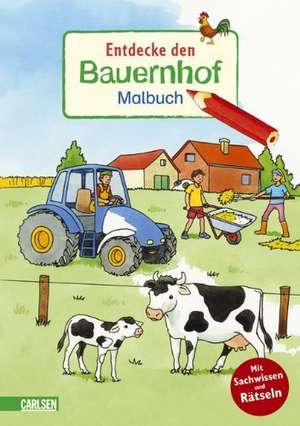 Entdecke den Bauernhof Malbuch de Isabelle Erler