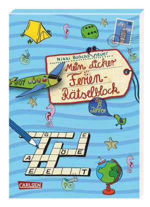 Mein dicker Ferien-Rätselblock 02 de Nikki Busch