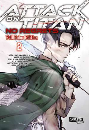 Attack On Titan - No Regrets Full Colour Edition 2 de Hajime Isayama