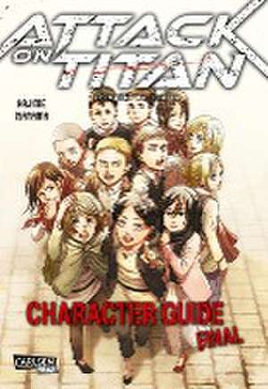 Attack on Titan: Character Guide Final de Hajime Isayama