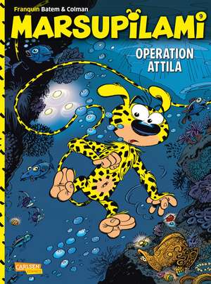 Marsupilami 9: Operation Attila de André Franquin