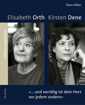 "...und vorrätig ist dein Herz vor jedem andern" de Klaus Völker