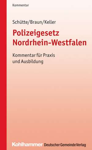 Polizeigesetz Nordrhein-Westfalen de Matthias Schütte