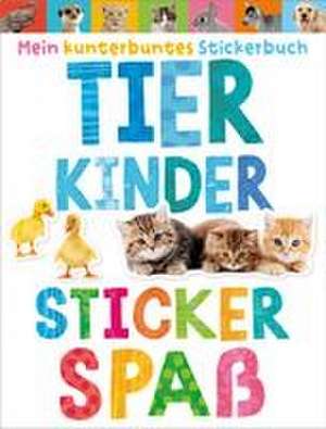 Tierkinder Stickerspaß de Jonathan Litton