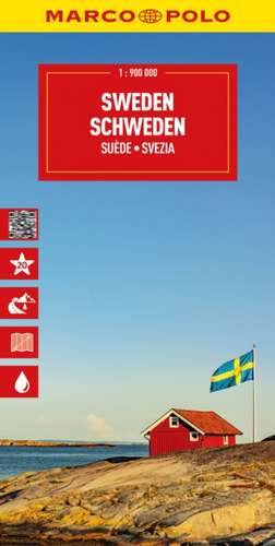 Sweden Marco Polo Map