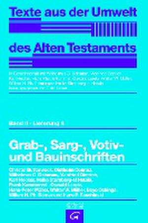 Grab-, Sarg-, Votiv- und Bauinschriften de Christel Butterweck