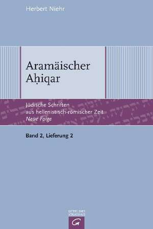 Aramäischer Ahiqar de Herbert Niehr